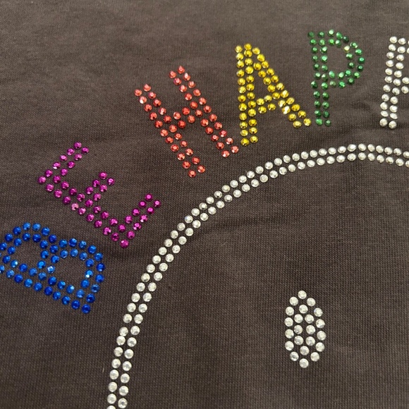 Happy Smile Rhinestone Crewneck - Picture 3 of 6